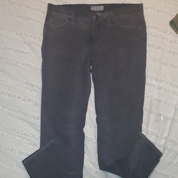 Free people gray corduroy pants size w26 - Picture 3 of 7